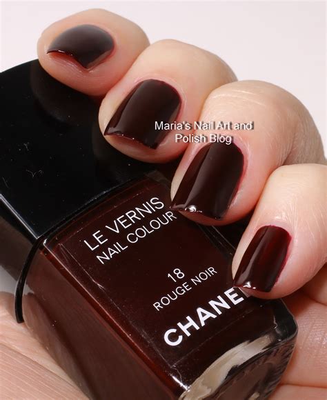 chanel nail polish 18 vamp|chanel rouge puissant nail polish.